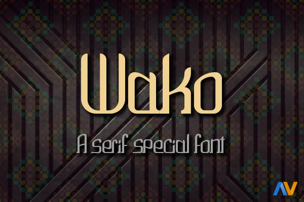 Wako Font