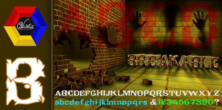 Breakable Font