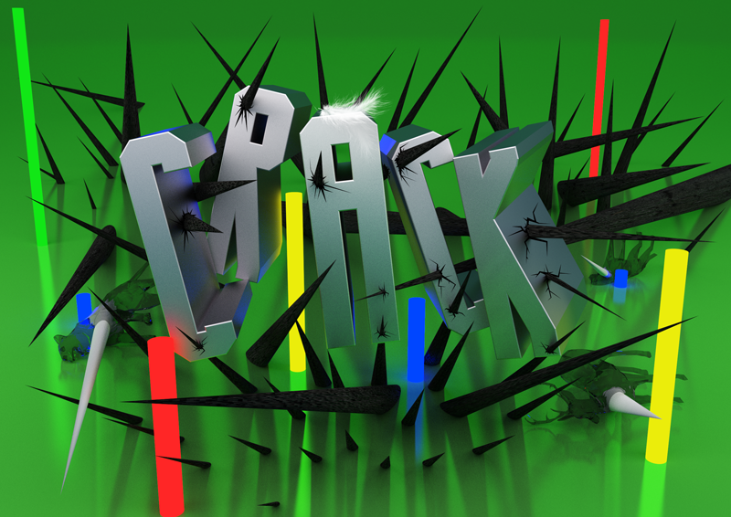 Crack Font