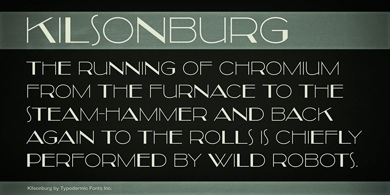 Kilsonburg Font