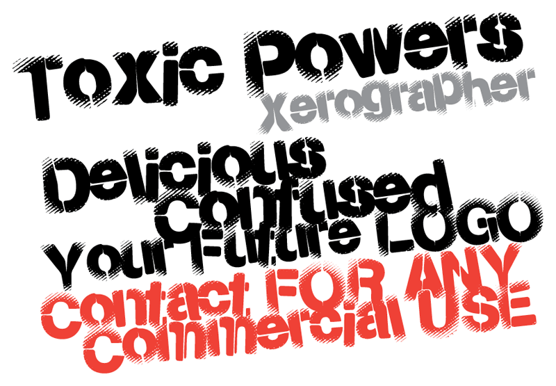 Toxic Powers Font