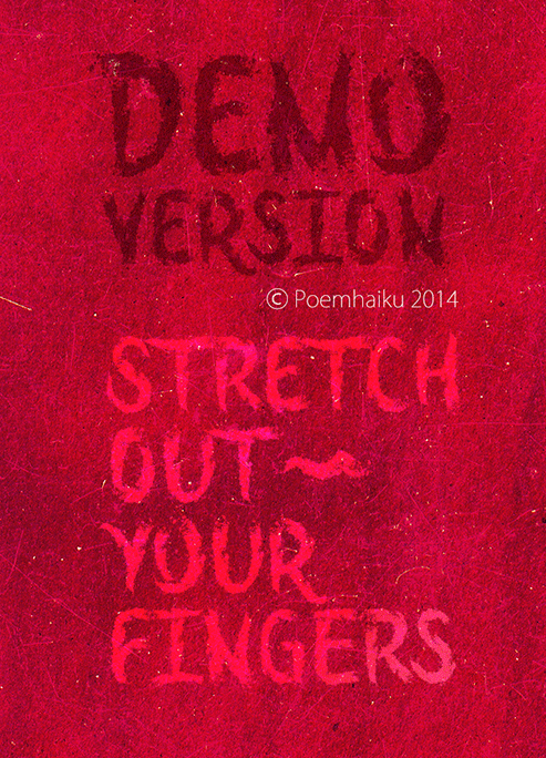 Stretch Out Your Fingers Font