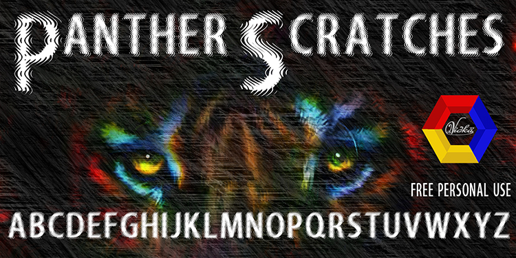 Panther Scratches Font
