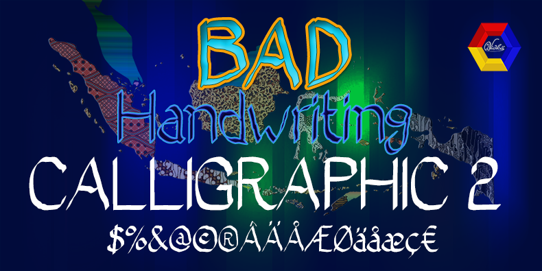Bad Calligraphic 2 Font