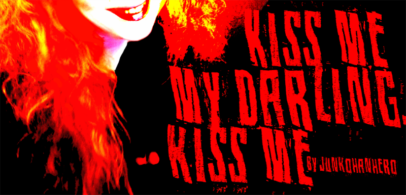 Kiss me my darling, kiss me Font