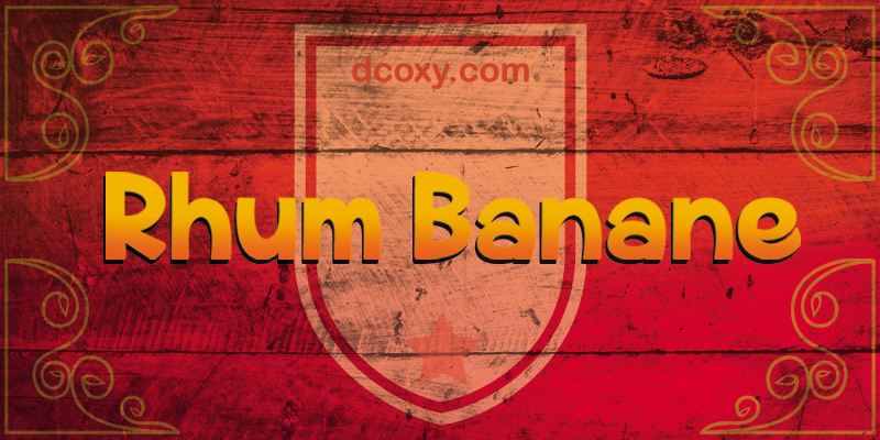 Rhum Banane Font