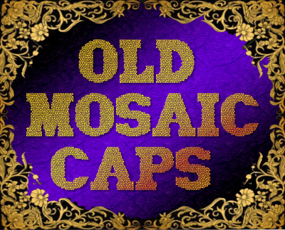 Old Mosaic Caps Font