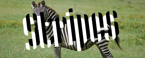 Stripes Font