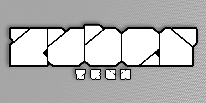 Zuber Tech Font