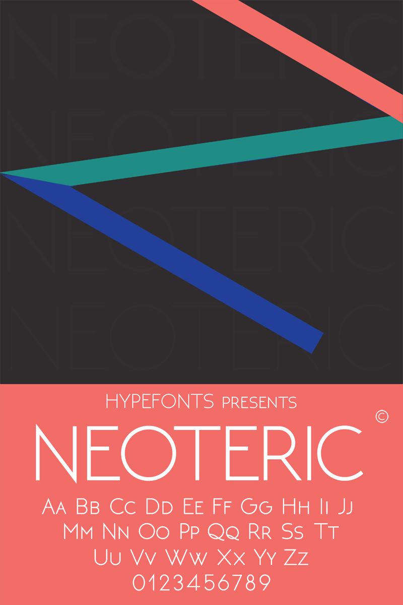Neoteric Font