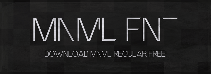 Mnml Fnt Font