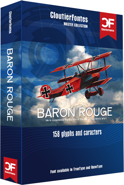CF Baron Rouge Font