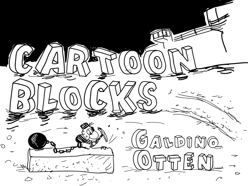 Cartoon Blocks Font