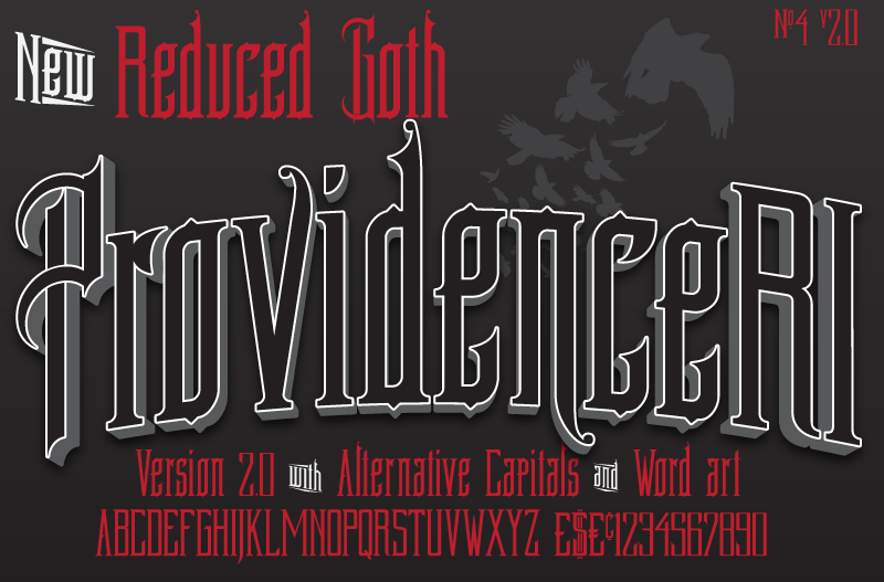 Providence RI Font