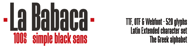 La Babaca Font