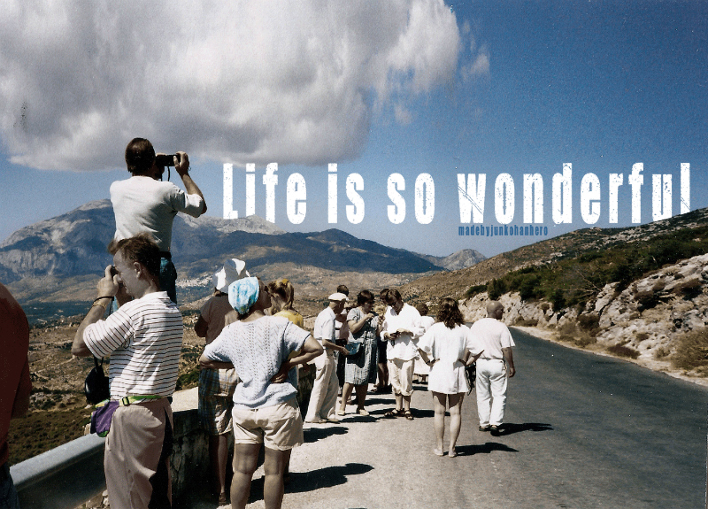 Life is so wonderful Font