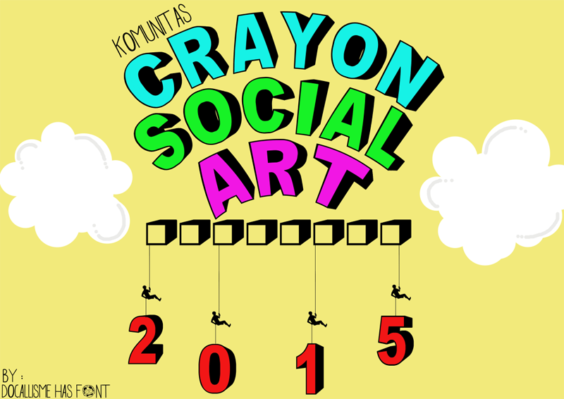 Crayon Social Art Font