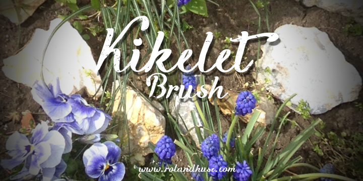 Kikelet Brush Font