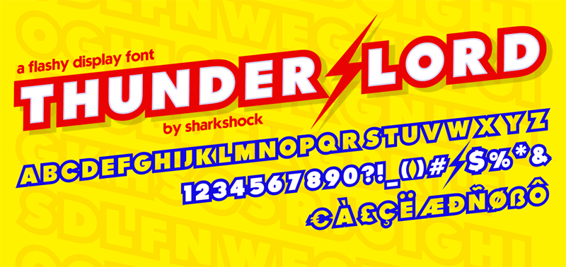 Thunder Lord Font