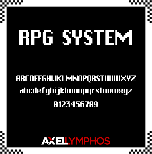 RPGSystem Font