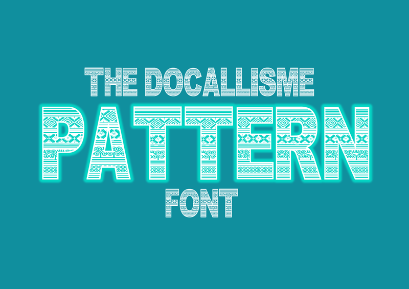 Docallisme Has Pattern Font
