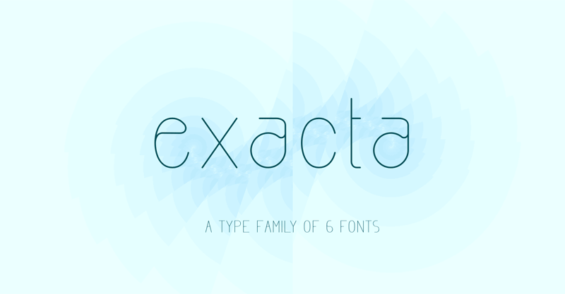 Exacta Font