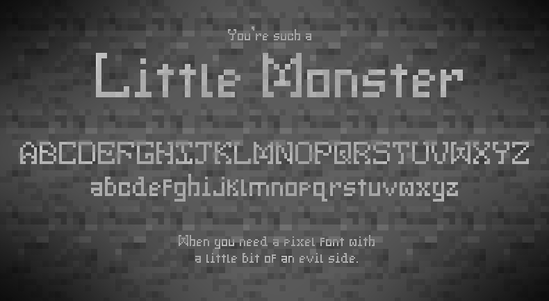 Little Monster Font