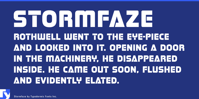 Stormfaze Font