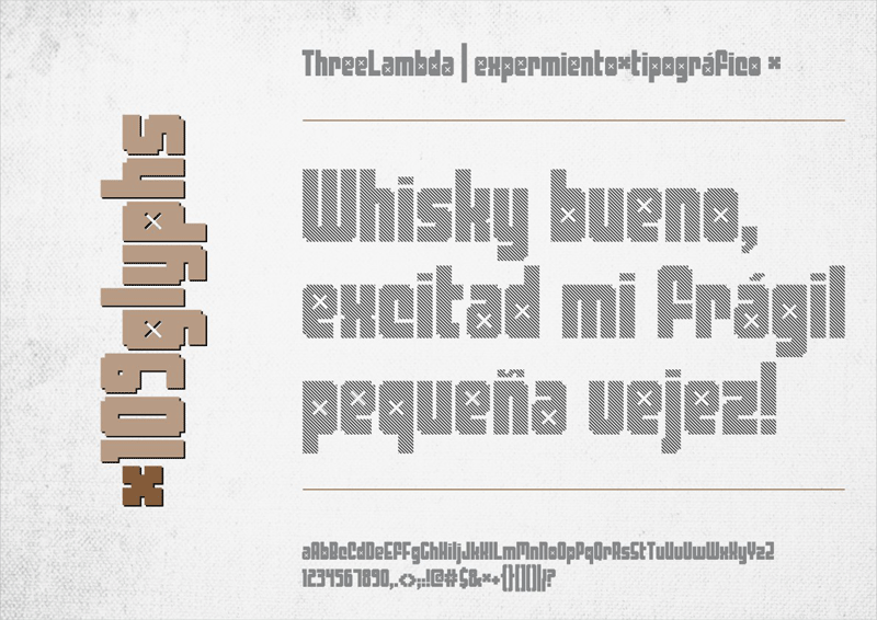 Threelambda Font