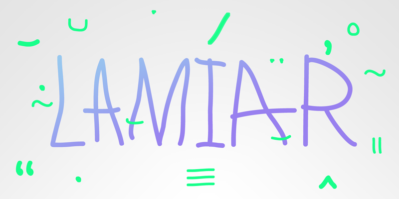 Lamiar Font