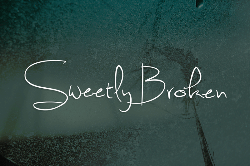 Sweetly Broken Font