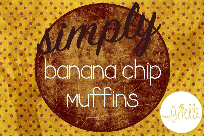 Banana Chip Muffins Font