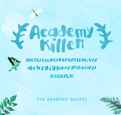 Academy Killer Font