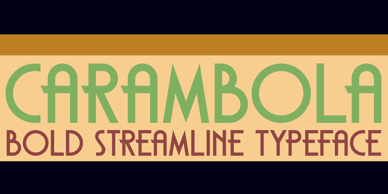 DK Carambola Font