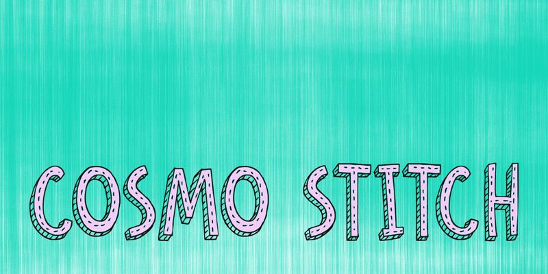 DK Cosmo Stitch Font