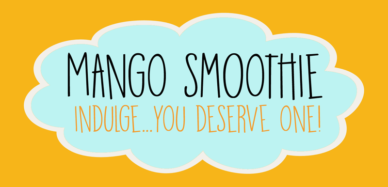 DK Mango Smoothie Font