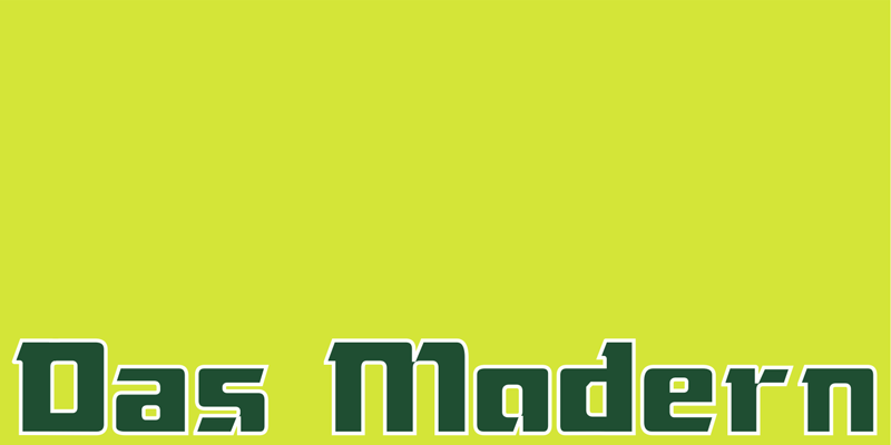 Das Modern Font