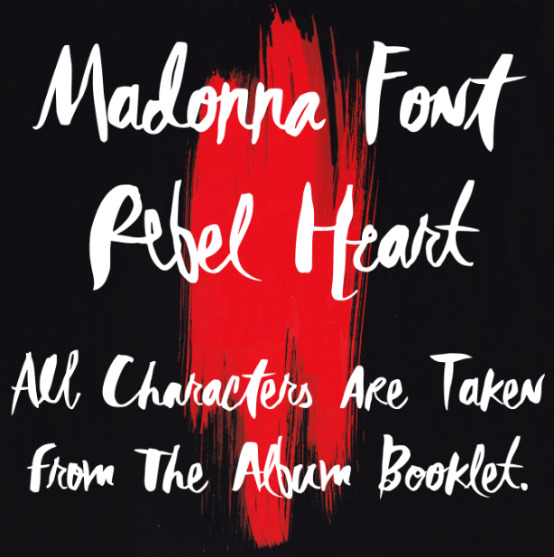 Rebel Heart Font
