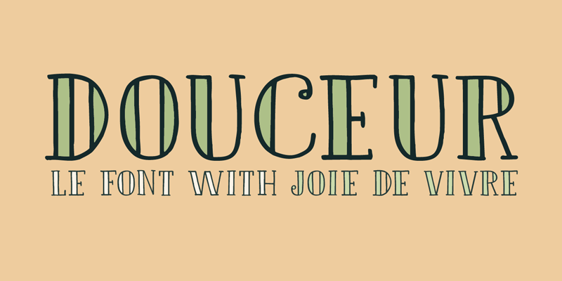 DK Douceur Font