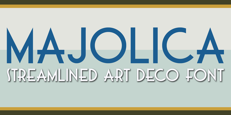 DK Majolica Font