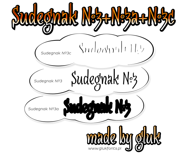 Sudegnak No3 Font