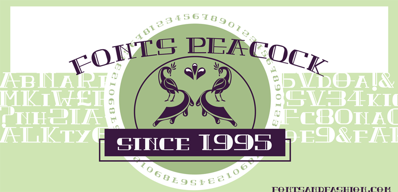 Peacock Font
