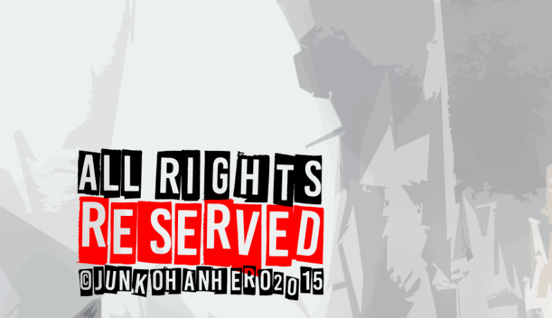 All Rights Reserved Font