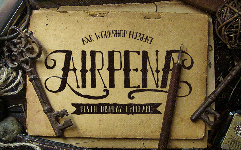 AXR Airpena Font