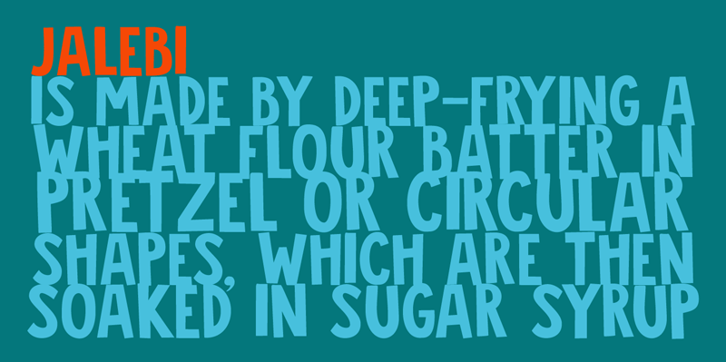 DK Jalebi Font