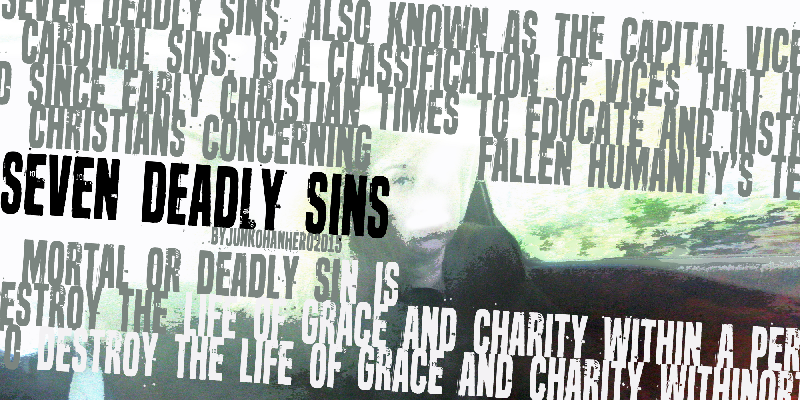 Seven deadly sins Font