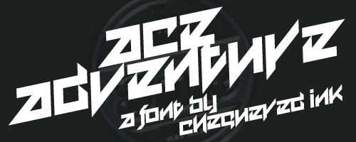 Ace Adventure Font