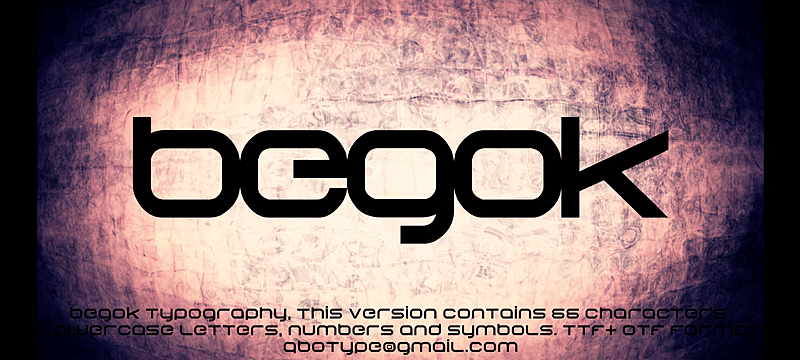 Begok Font