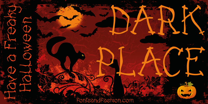 Dark Place Font