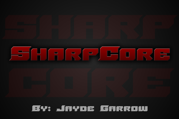 SharpCore Font